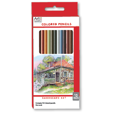 Landscape Colored Pencils