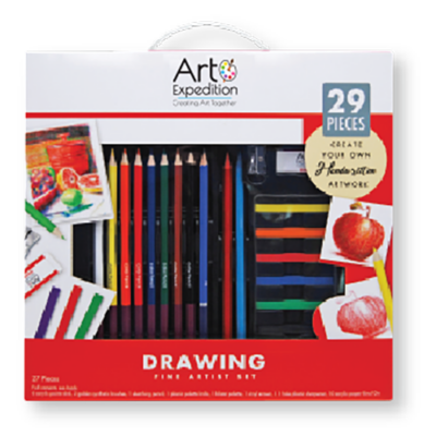 29 Piece Drawing Set