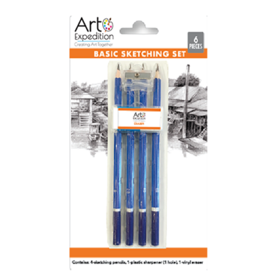 6 Piece Basic Sketching Set