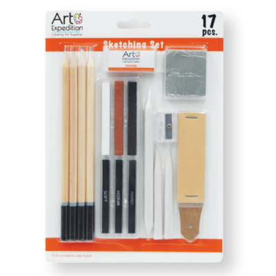 17 Piece Sketching Set