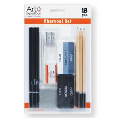 Charcoal Sketching Set