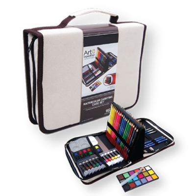 95 pc. Watercolor Case Set