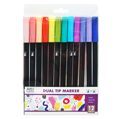 Dual-Tip Marker Set