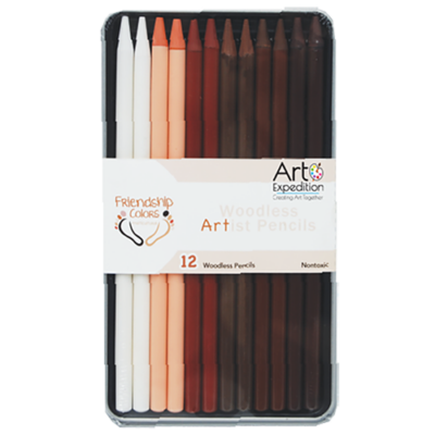 Friendship Colors 12 Piece Woodless Pencil Set