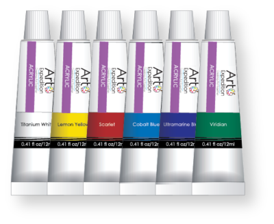 Acrylic Paint Tubes