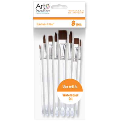 Camel Hair Brush Set