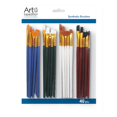Assorted Synthetic Brush Set
