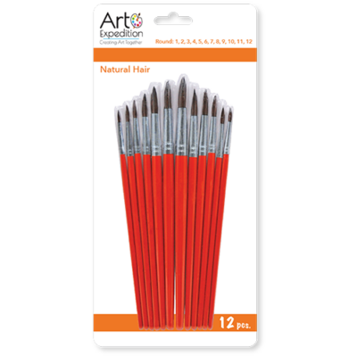 Natural Hair Brush Set