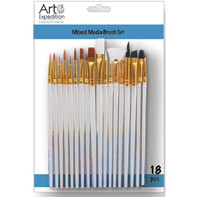 Assorted Synthetic Brushes