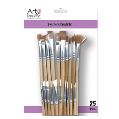 Assorted Synthetic Brushes