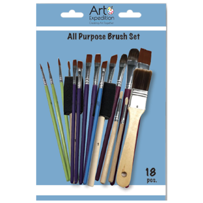 Assorted All Purpose Brush Set