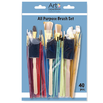 Assorted All Purpose Brush Set