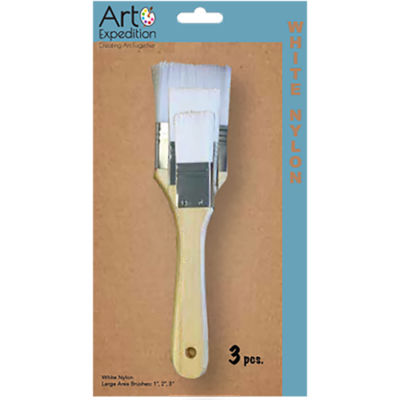 White Nylon Large Area Brushes