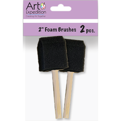 Foam Brushes 2”