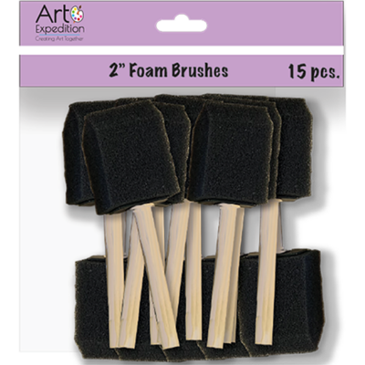 Foam Brushes 2”