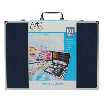 Watercolor Art Set with Case