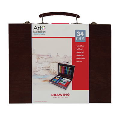 Drawing Set with Case