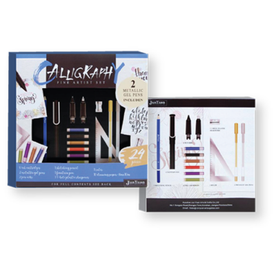 24 pc. Calligraphy Set