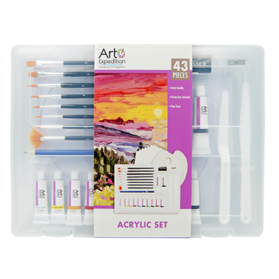 43 pc. Acrylic Set