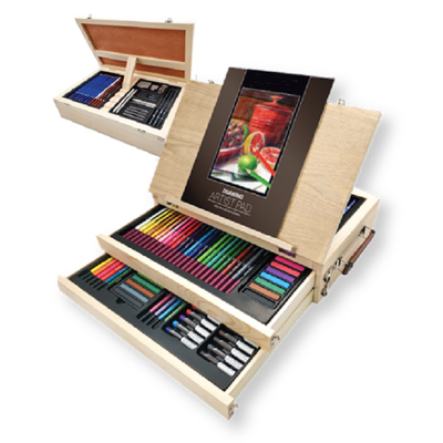 Wooden Box Easel Set