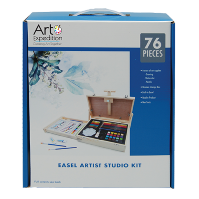 Mixed Media Wooden Box Set