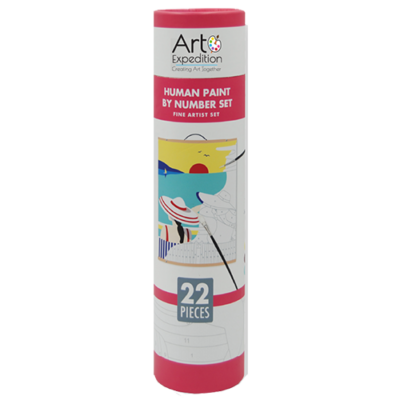 Beach Scene Paint by Number