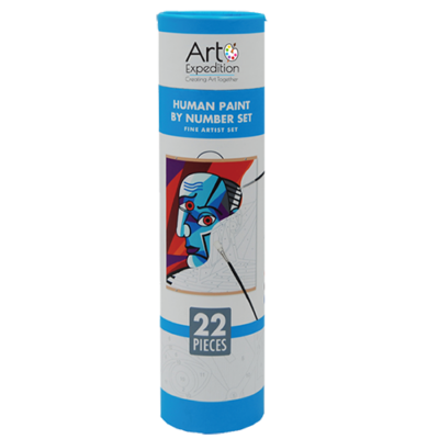 Abstract Paint by Number