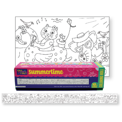 Summertime Coloring Roll