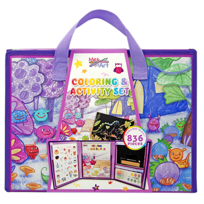 836 pc. Coloring and Activity Set
