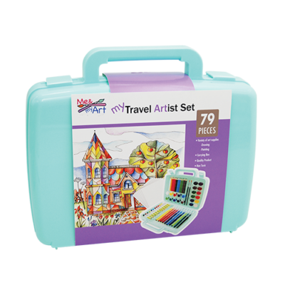 79 pc. Kids Travel Art Set