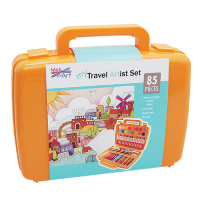 85 pc. Kids Travel Art Set