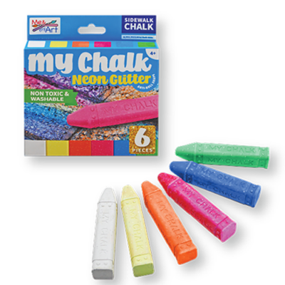 My Chalk Neon Glitter