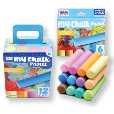 My Chalk Pastel Round 6 pc