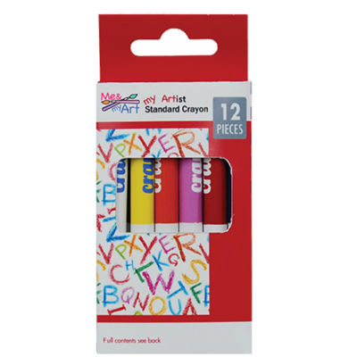 Me & My Art Standard Crayons 8 pc set