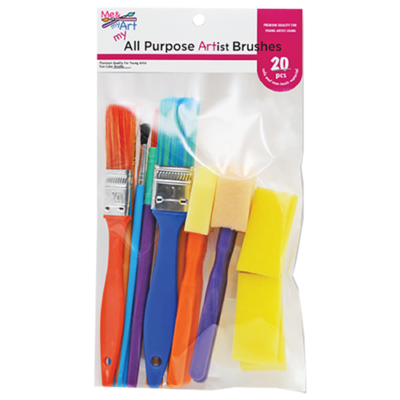 Kids Assorted All Purpose Brush Set