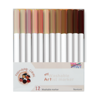 12 pc. Friendship Colors Washable Markers