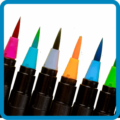 Brush Markers
