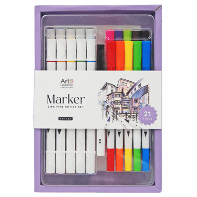 21PC Marker Set