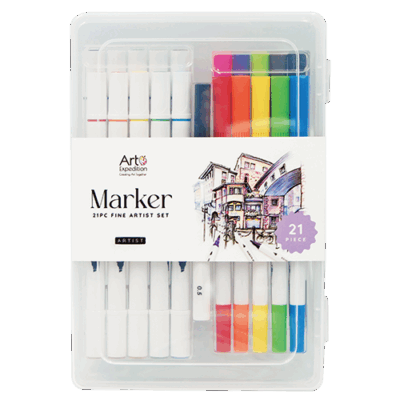 21PC Marker Set