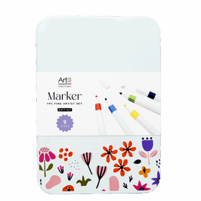 9 PC Marker Set