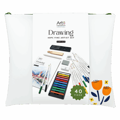 40PC Drawing & Sketching Set