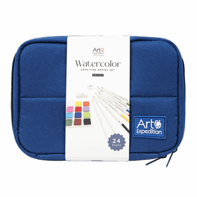 24 PC Watercolor Set