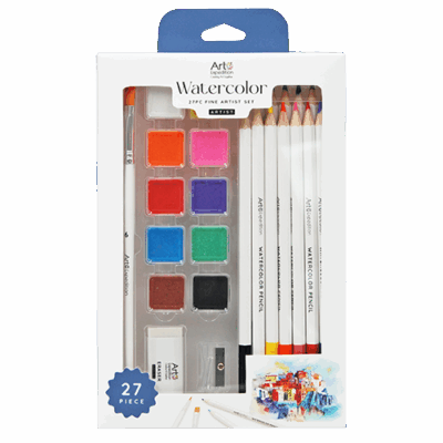 27PC Watercolor Set