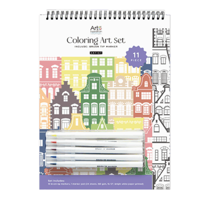 11PC Marker Coloring Set