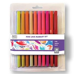 30 Pc. Fine Line Marker Set