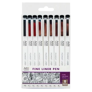 9 pc. Fine Liner Set