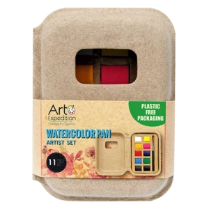 11 pc. Plastic Free Watercolor Set