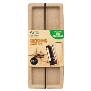 23 pc. Plastic Free Sketching Set