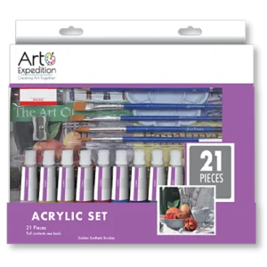 21 pc. Acrylic Set