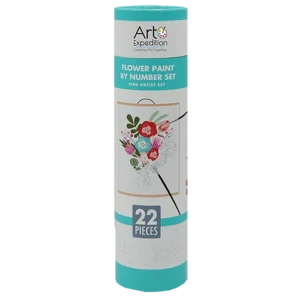 22 Pc. Floral Bouquet Paint by Number